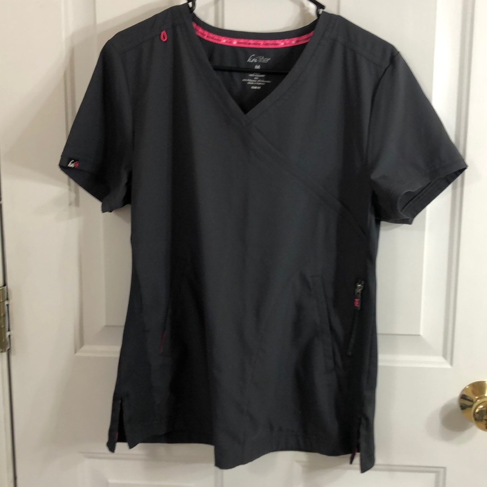 Koi Scrub Top